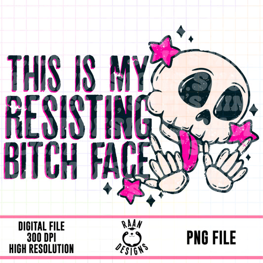 Resisting Bitch Face