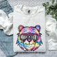 Ladies Man Bear Tiedye