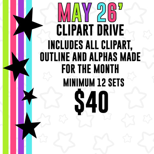 May 2026 Clipart Drive