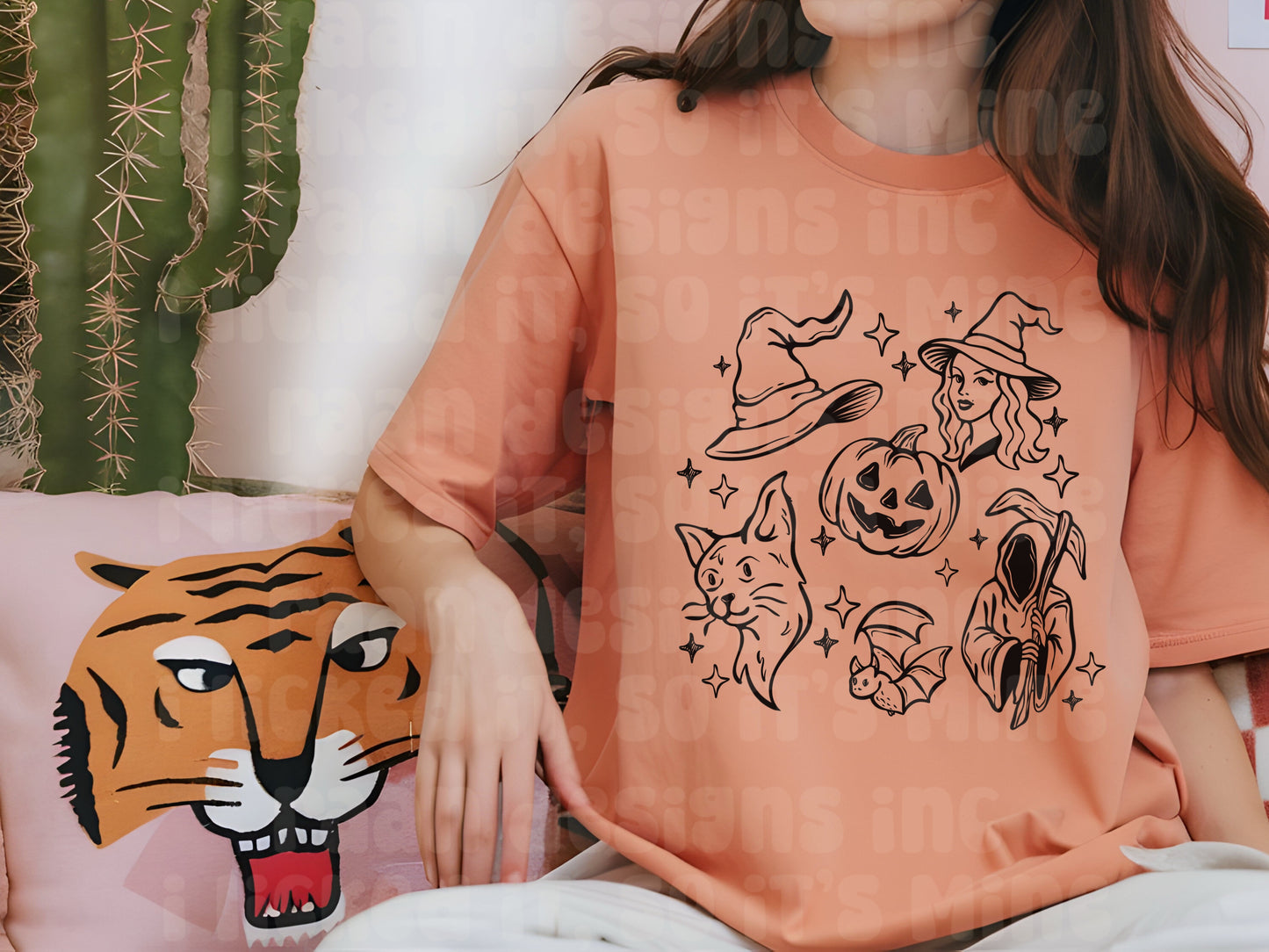 Halloween Tattoo Flash