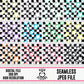 Colored Star Checkered Seamless Bundle