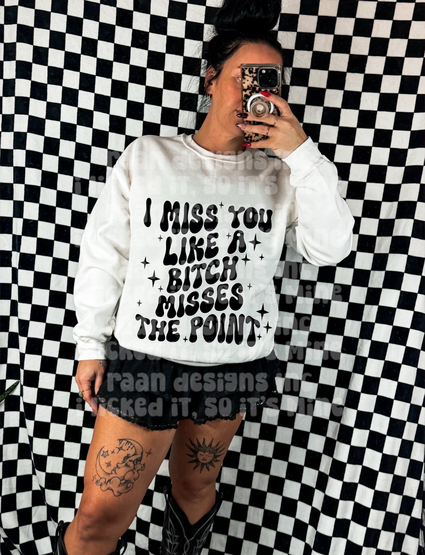 I Miss You Like. A Bitch Misses The Point