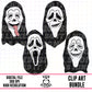 Ghost Face-Clipart Bundle