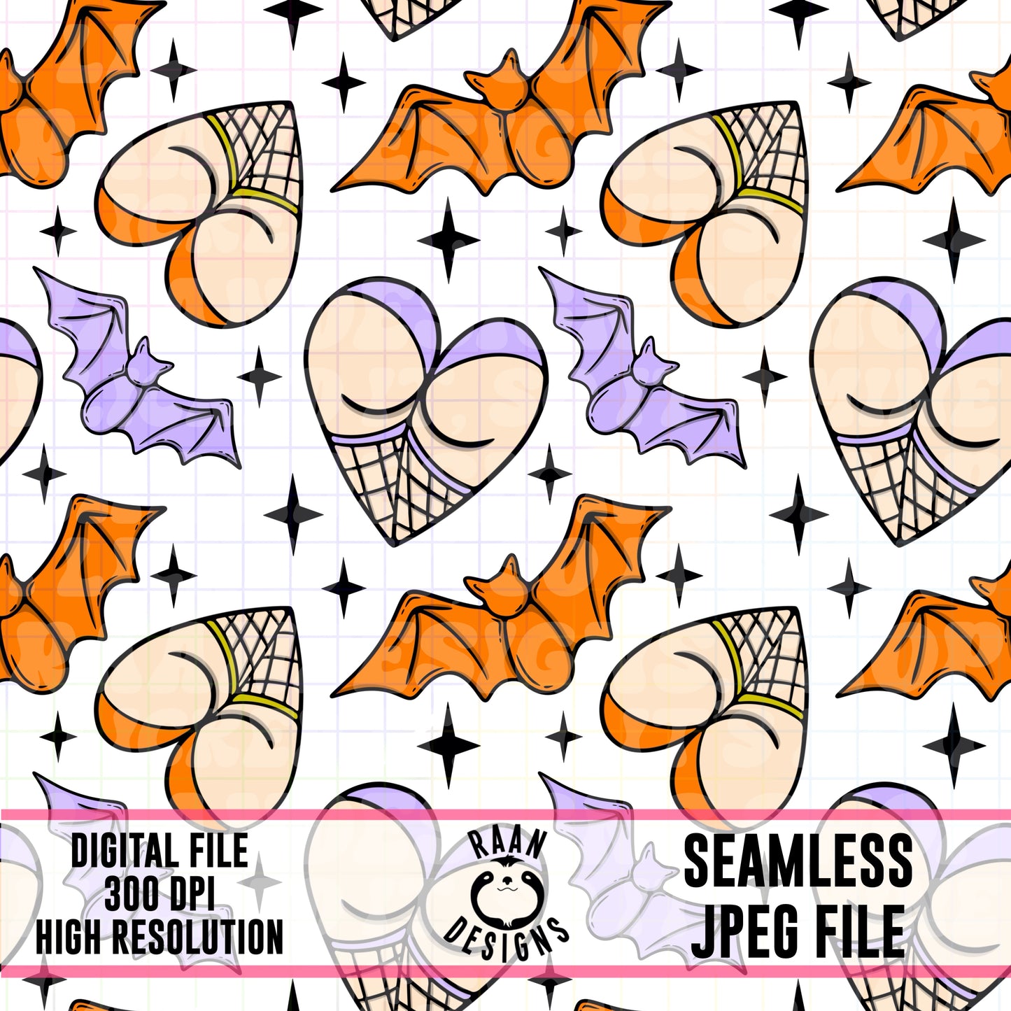 Spooky Booty-Seamless