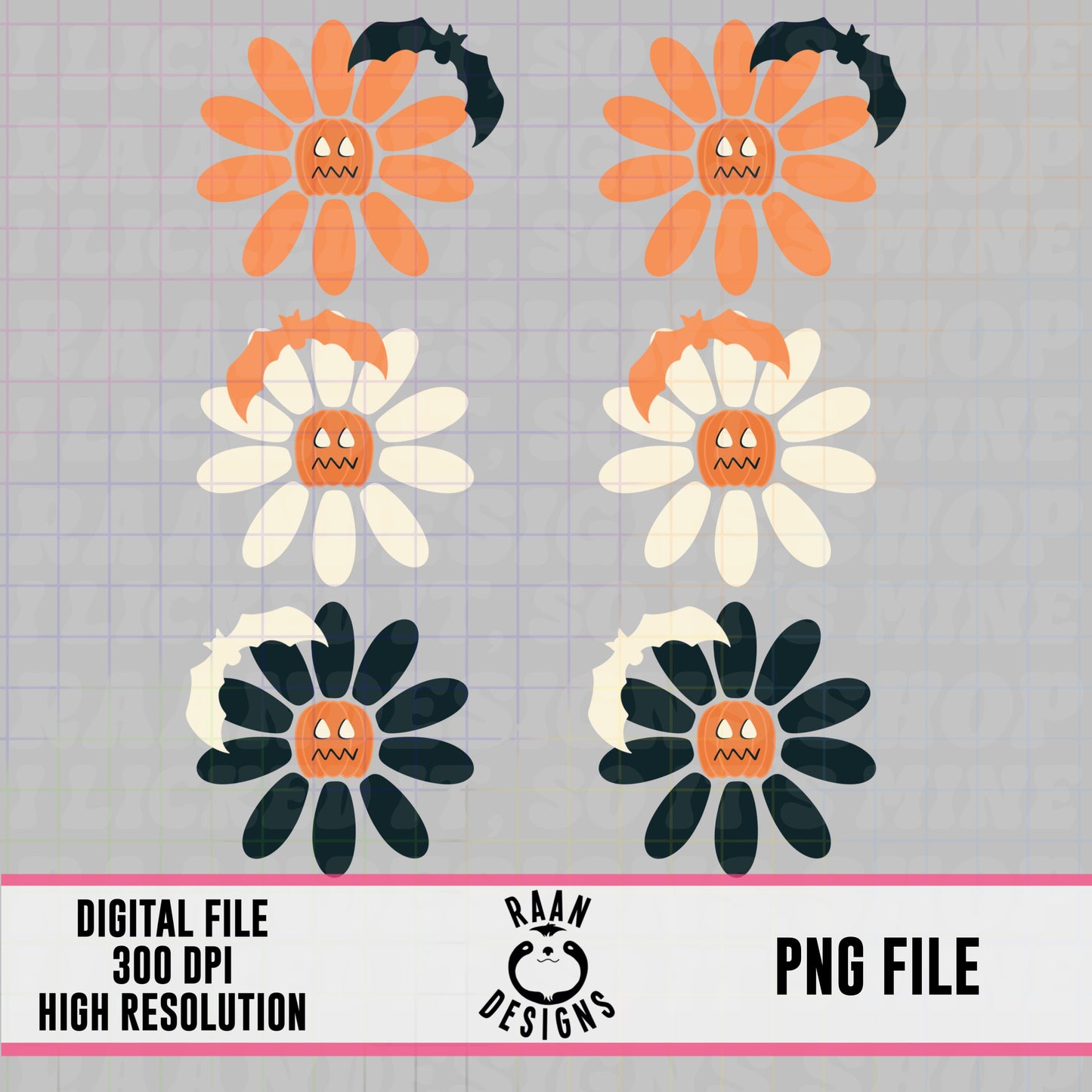 Vitange Halloween Floral-Bundle