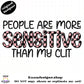 Sensitive People