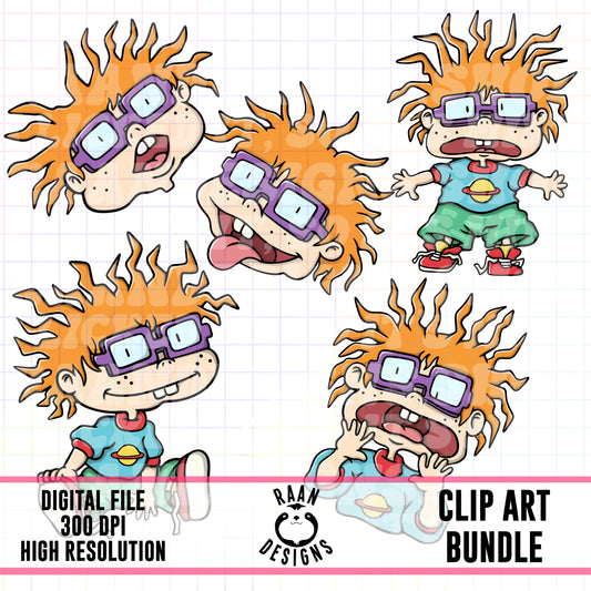 Chucky Finster-Clipart Bundle