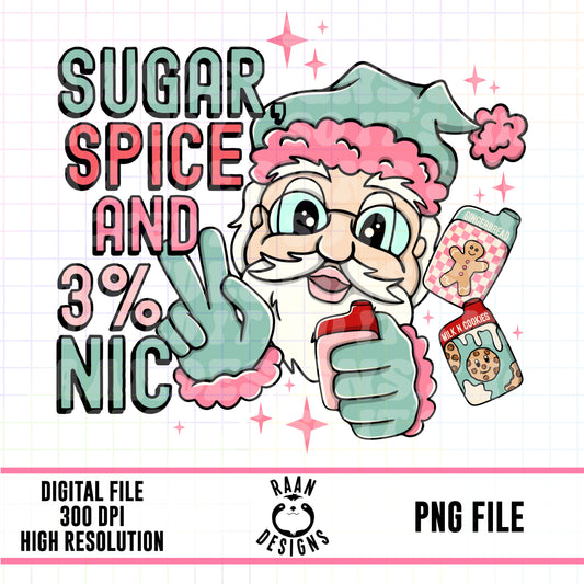 Sugar, Spice and 3% Nic