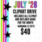 July 2026 Clipart Drive