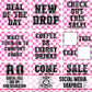 Pink Checkered-Social Media Graphics
