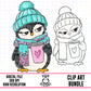 Winter Penguin-Clipart Bundle
