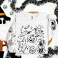 Halloween Tattoo Flash