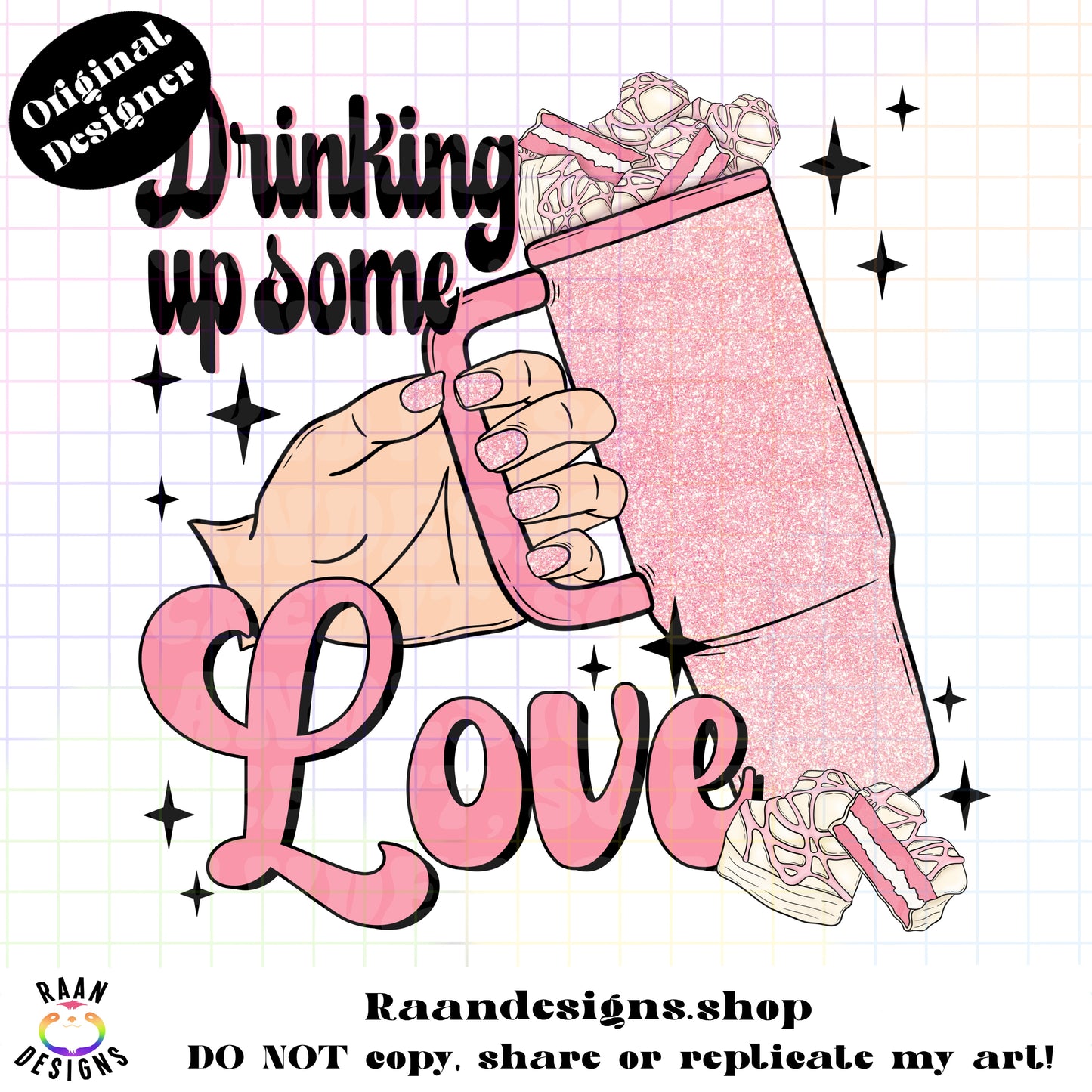 Drinking Love-BOTH Skin Tones