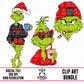 Grinch-Clipart Bundle