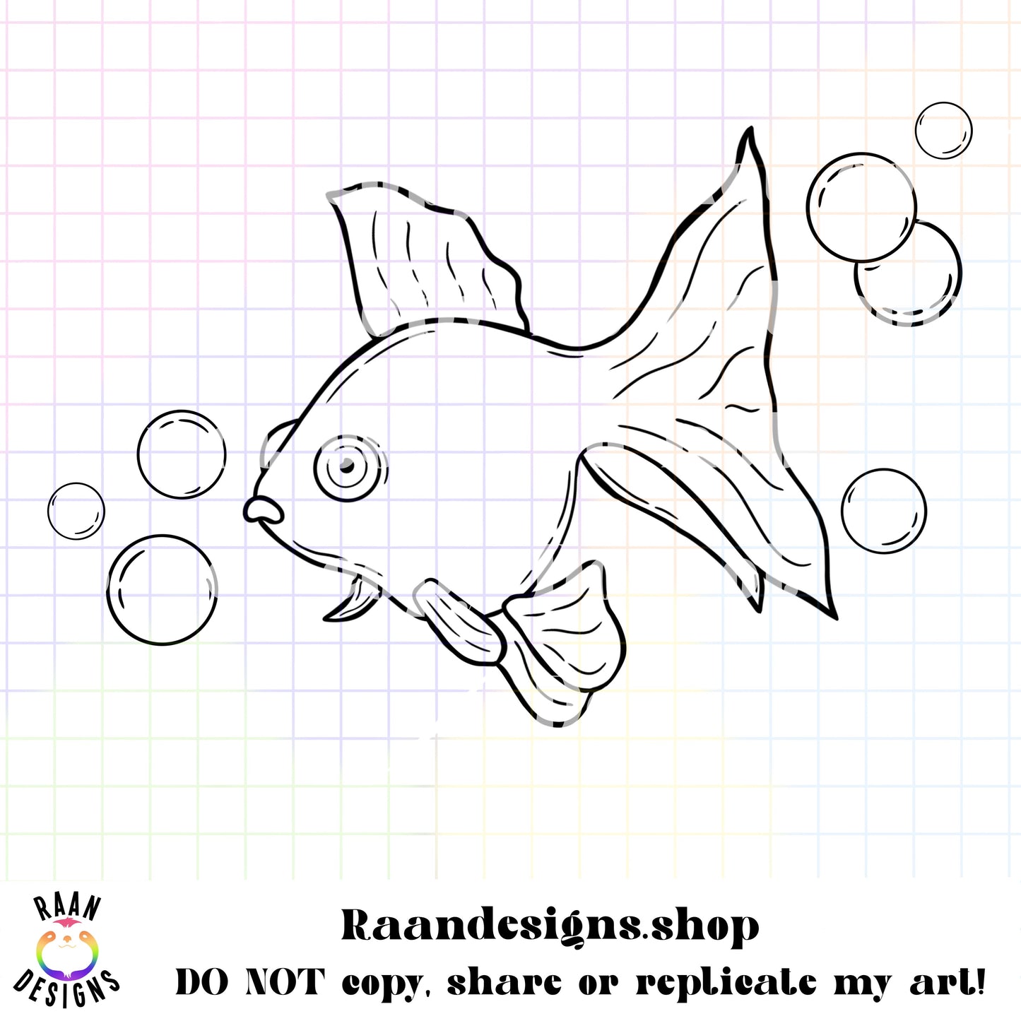 A Fish With Bubbles