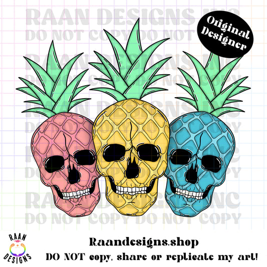 Skelly Pineapple Trio