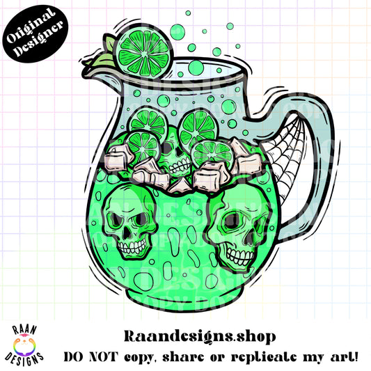 Pitcher Of Demonade-Green