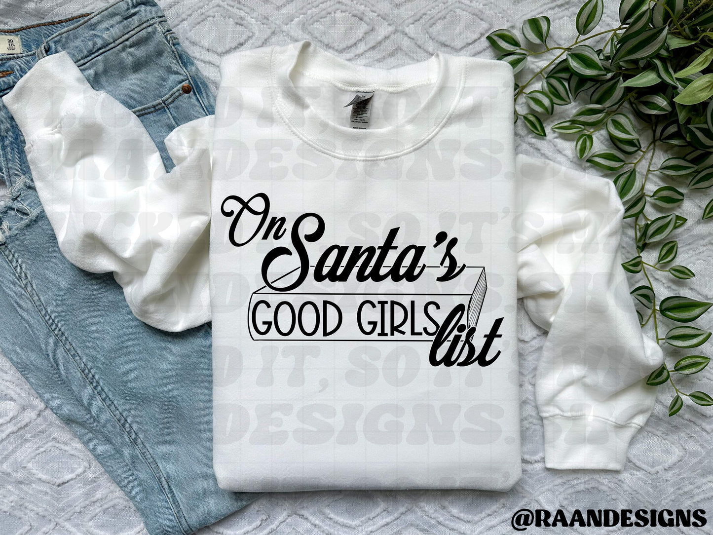 On Santa's Good Girls List