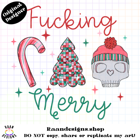 Fucking Merry Retro Christmas