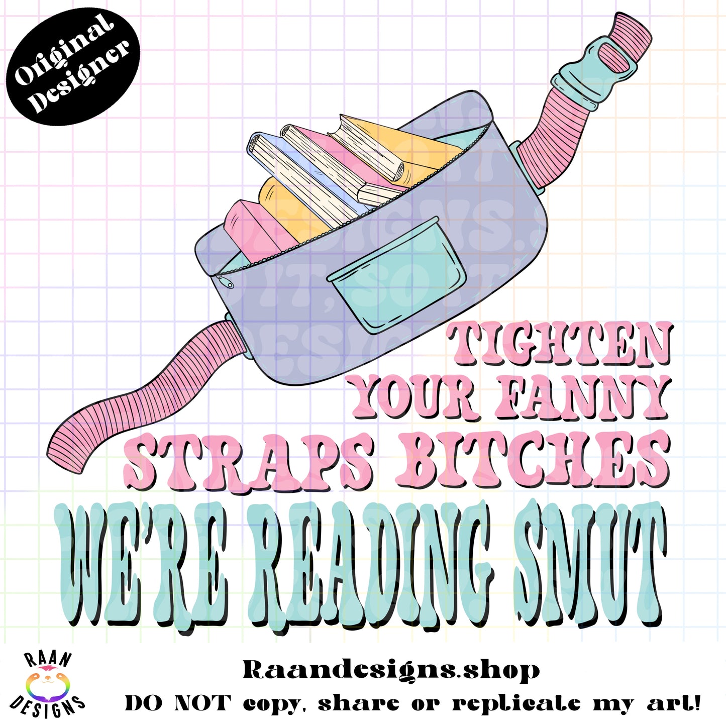 Fanny Strap-Books-Reading Smut