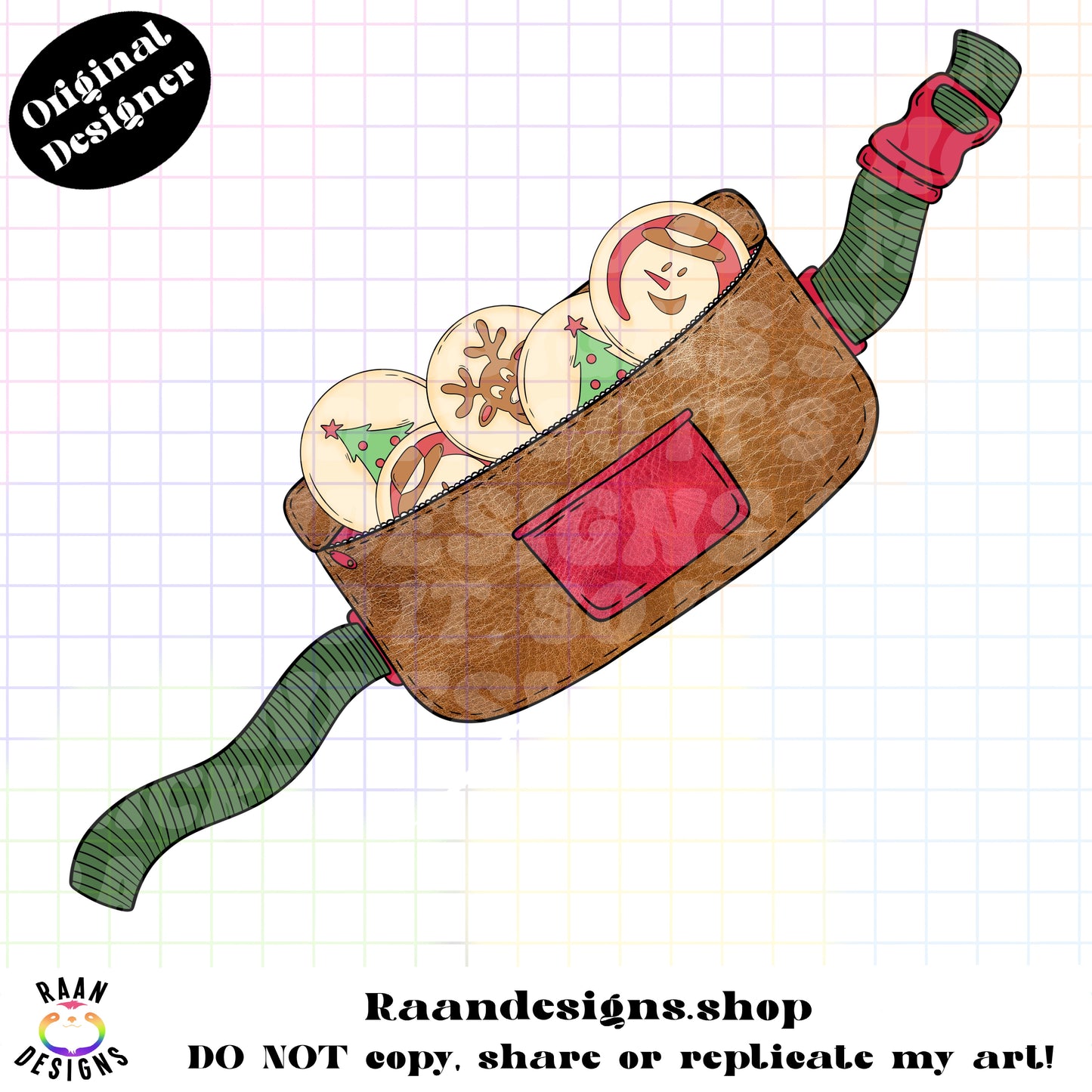 Fanny Strap-Christmas Cookie