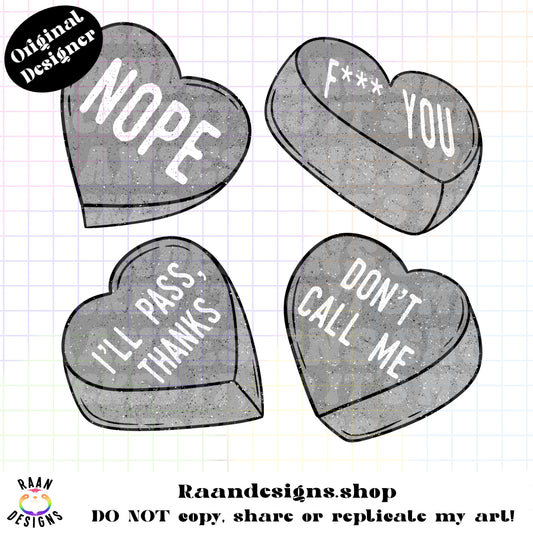 Anti-Conversation Hearts