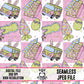 Retro Easter-Seamless Pattern