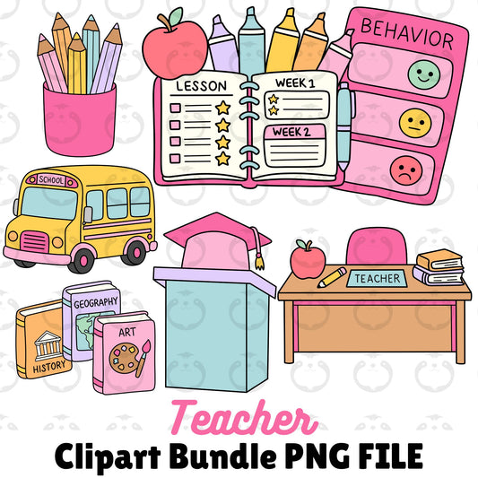 Teacher-Clipart Bundle