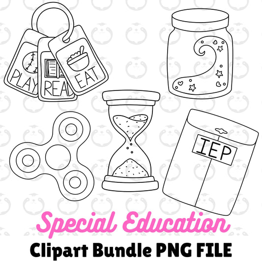 Special Education Outline-Clipart Bundle