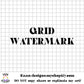 Grid Watermark