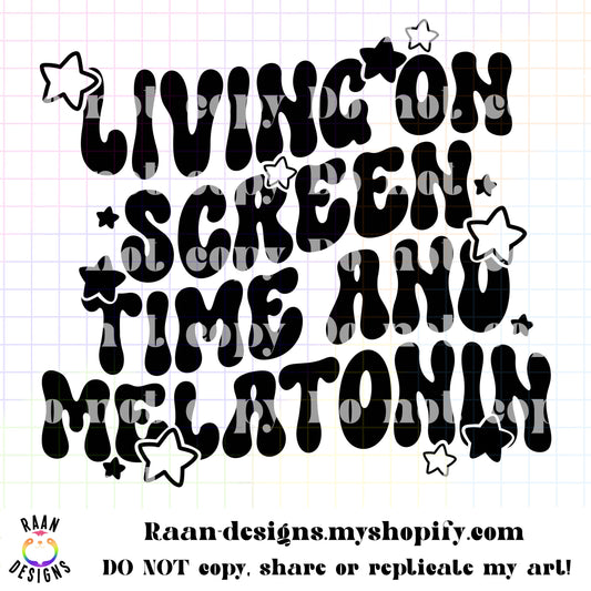 Living on Screen Time and Melatonin