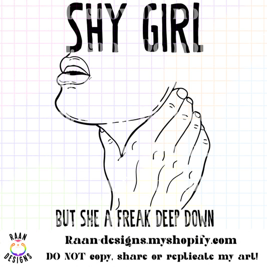 Shy Girl But Freak Deep Down