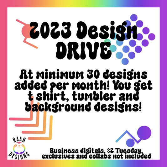 2023 Yearly Design Drive-LIMITED