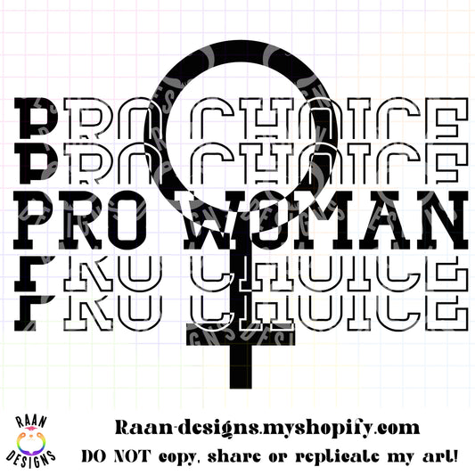 Pro Woman Symbol