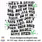 Life's A Bitch And Then We Die, But In The End We All Get High-Black