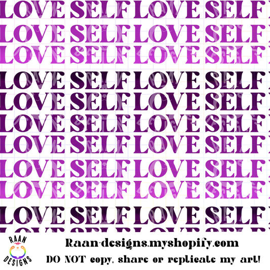 Purple Self Love Seamless