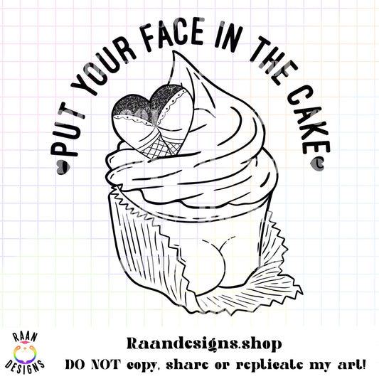 Put Your Face In The Cake