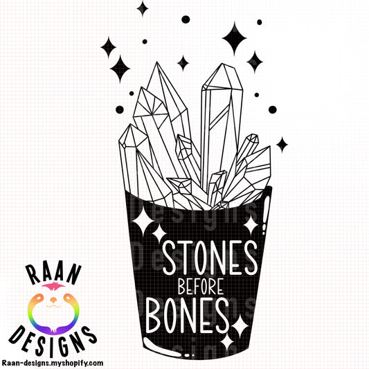 Stones & Bones B&W