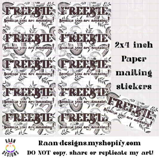 Skelly Freebie Sticker Sheets
