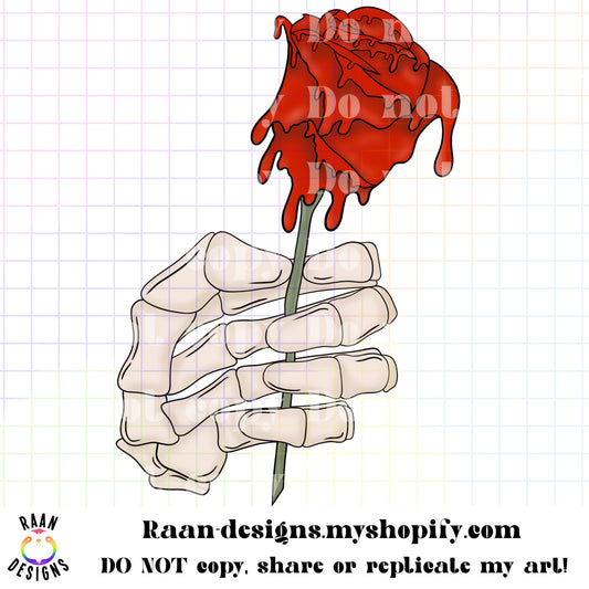 Skelly Melted Rose