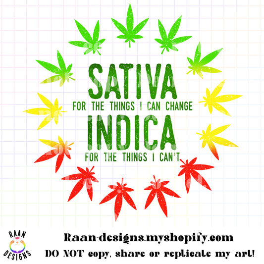 Sativa/Indica Change Color