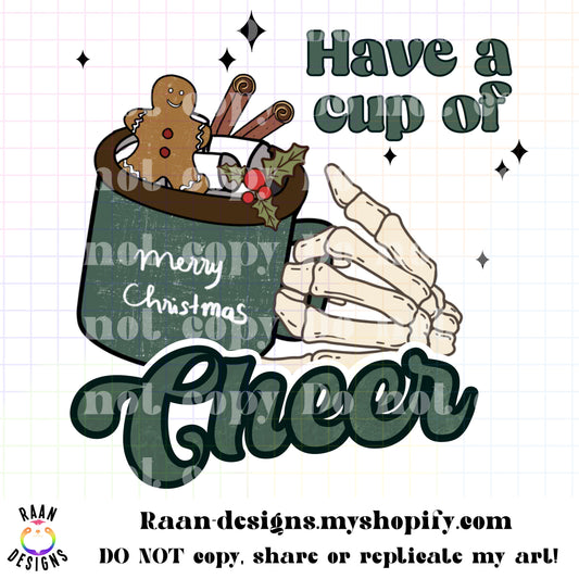 Have A Cup Of Cheer Green