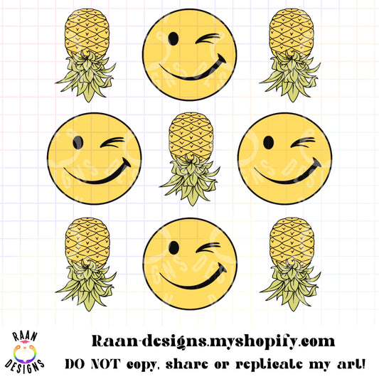 Pineapple Smiley